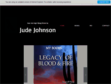 Tablet Screenshot of jude-johnson.com